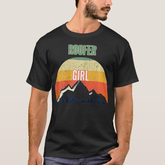 女性の屋上男のための屋上ギフト Tシャツ (正面)