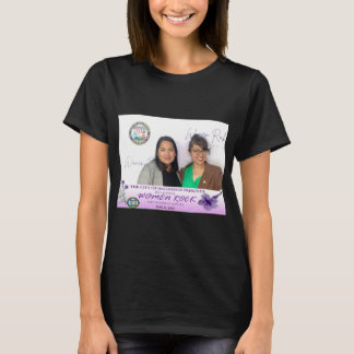 女性の岩 Tシャツ