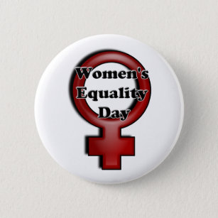 女性の平等の日 缶バッジ