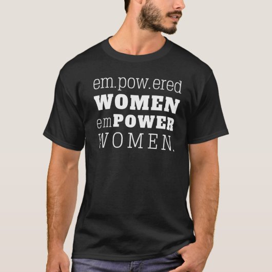 女性の平等の権利レトロ女性 Tシャツ (正面)