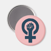女性の平等の権利 マグネット (正面/裏面)