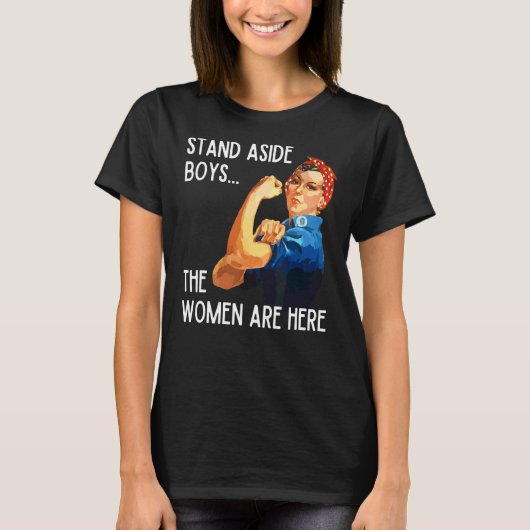 女性の平等及び雇用権 Tシャツ (正面)