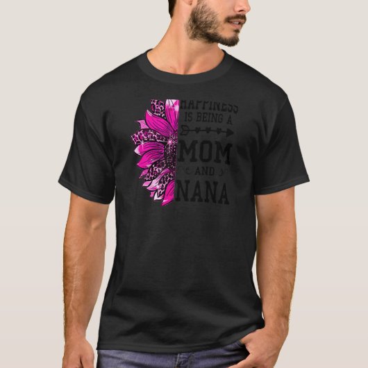 女性の幸せはママであり、ナナマザーズD Tシャツ (正面)