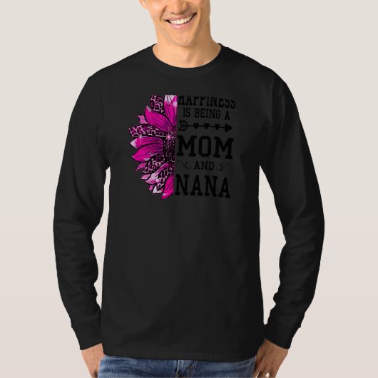 女性の幸せはママであり、ナナマザーズD Tシャツ (正面)