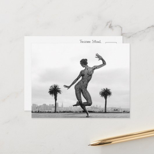 女性の強さ ポストカード (正面/裏面インサイチュ)