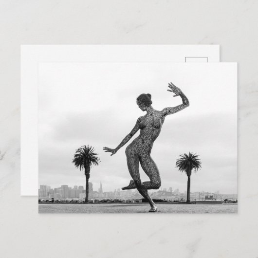 女性の強さ ポストカード (正面/裏面)