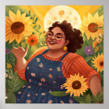 . .女性の強みと喜びを月光の庭で