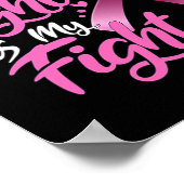 女性の彼女の戦いは私の戦い乳がん待機 ポスター (角)