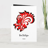 女性の心 カード (裏面)