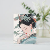 女性の恵中国のみ ポストカード (スタンド正面)