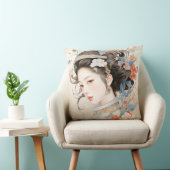 女性の恵伝統的み中国の クッション (椅子)