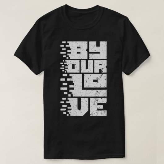 女性の愛の女性かわいいイエスキリスト教信仰のグラ Tシャツ (デザイン正面)