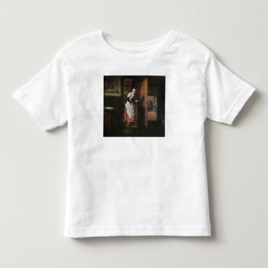 女性の愛聞者 トドラーTシャツ (正面)