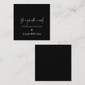 女性の態度が女性の心を持つ女の子 ノートカード (正面/裏面)