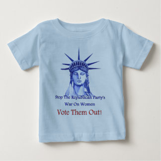 女性の戦争をストップ ベビーTシャツ