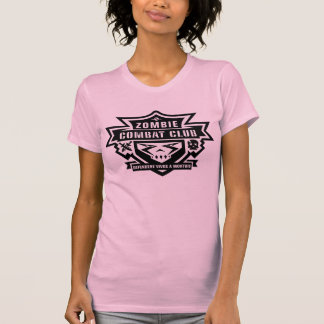 女性の戦闘クラブT Tシャツ