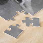 女性の振ること ジグソーパズル (側面)