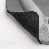 女性の振ること マウスパッド (コーナー)