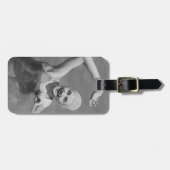 女性の振ること ラゲッジタグ (正面横)