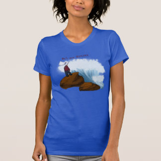 女性の救助者のTシャツ Tシャツ