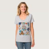 女性の旅行 Tシャツ (正面フル)