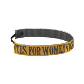 女性の旗のためのSuffragetteのヘッドバンドの投票! アスレチックヘッドバンド (左)