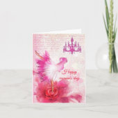 女性の日おめでとう カード (正面)