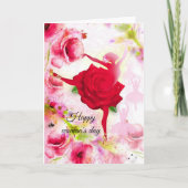 女性の日おめでとう カード (正面)