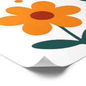 女性の日おめでとう ポスター (角)