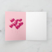 女性の日おめでとう！3月8日 国際的な祝日 招待状 (内部)