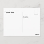 女性の日に王冠を飾る ポストカード (裏面)