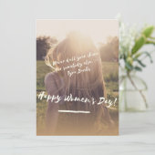 女性の日のポスター 招待状 (スタンド正面)