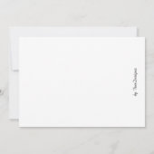 女性の日のポスター 招待状 (裏面)