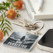 女性の日の贈り物 キーホルダー (正面右)