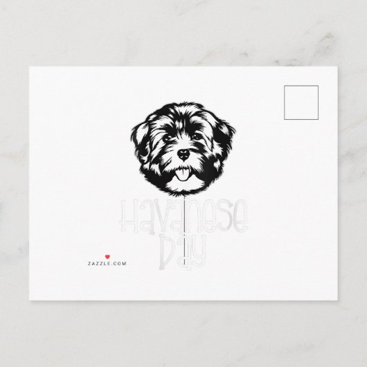 女性の日ハバおもしろいナス犬のオーナー 案内ポストカード (裏面)