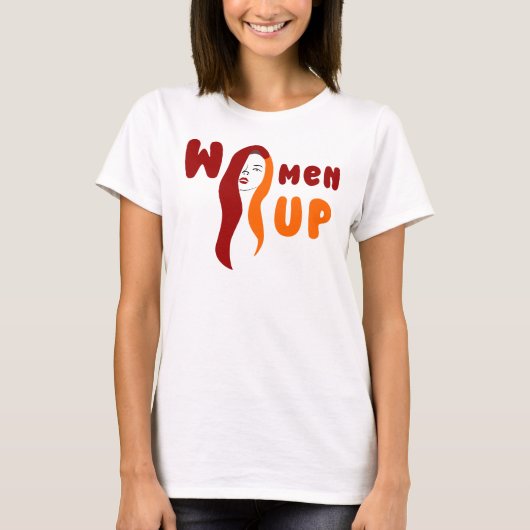 女性の日国際的に女性の日 Tシャツ (正面)