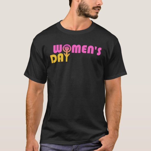 女性の日国際的女性の日2 Tシャツ (正面)
