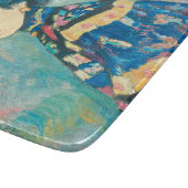 女性の日本のポートレート（藤島武二） カッティングボード (角)