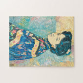 女性の日本のポートレート（藤島武二） ジグソーパズル (横)