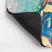 女性の日本のポートレート（藤島武二） マウスパッド (コーナー)