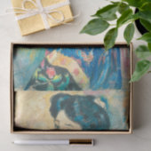 女性の日本のポートレート（藤島武二） 薄葉紙 (ギフト)