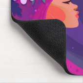 女性の日、女性の力とエンパワーメント マウスパッド (コーナー)