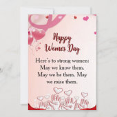 女性の日 女性を称える名言 シーズンカード (正面)