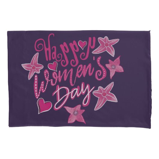 女性の日 枕カバー (正面)