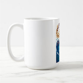 女性の日 海の女家長、娘へのギフト コーヒーマグカップ