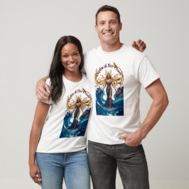 女性の日 海の女家長、娘へのギフト Tシャツ