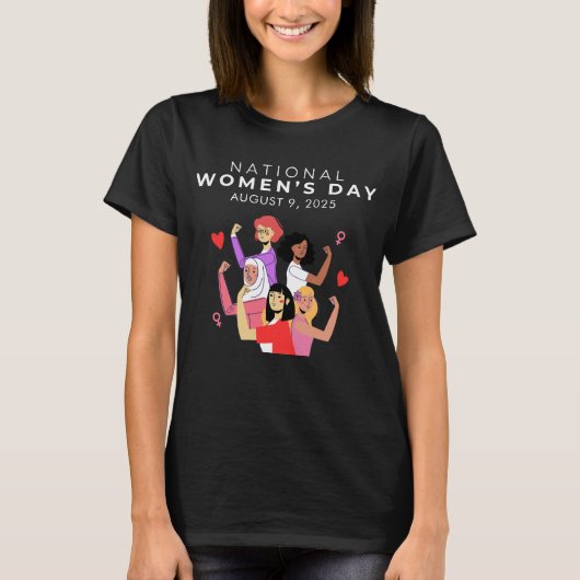 女性の日 Tシャツ (正面)