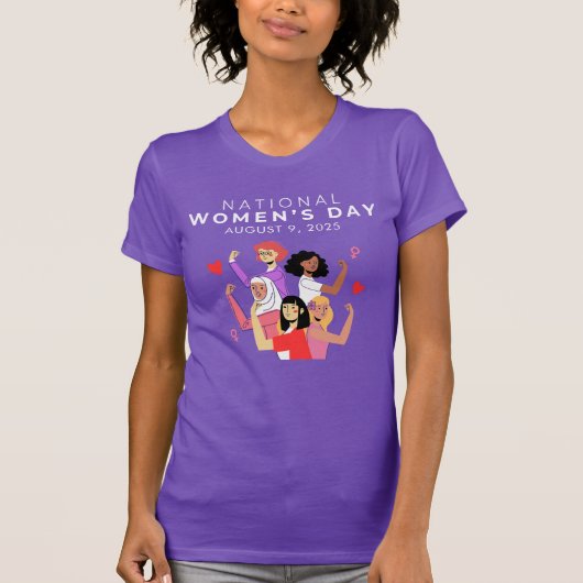 女性の日 Tシャツ (正面)
