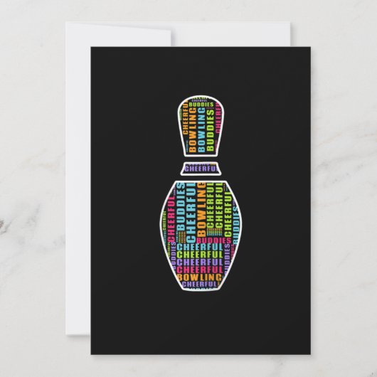 女性の明るいボーリング団のアートワークTシャツ セーブザデート (正面)