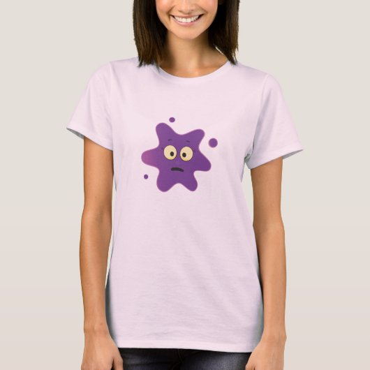 女性の星雲の魂 Tシャツ (正面)